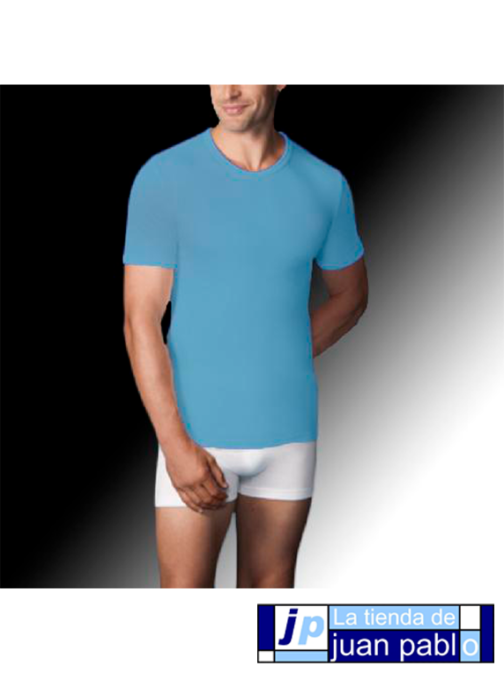 UBEVI Camiseta Manga Corta Sin Afelpar 1060 - Imagen 2