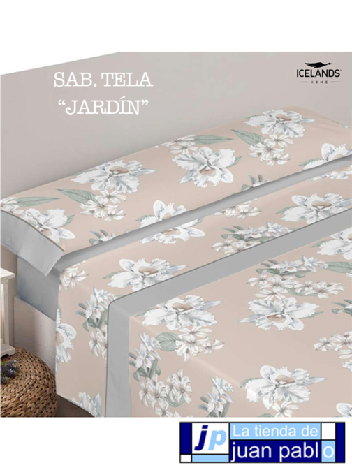 ICELANDS Juego de Sábanas de Tela - Imagen 5