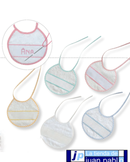 INTERBABY Babero Rizo para Punto de Cruz Mod. 40