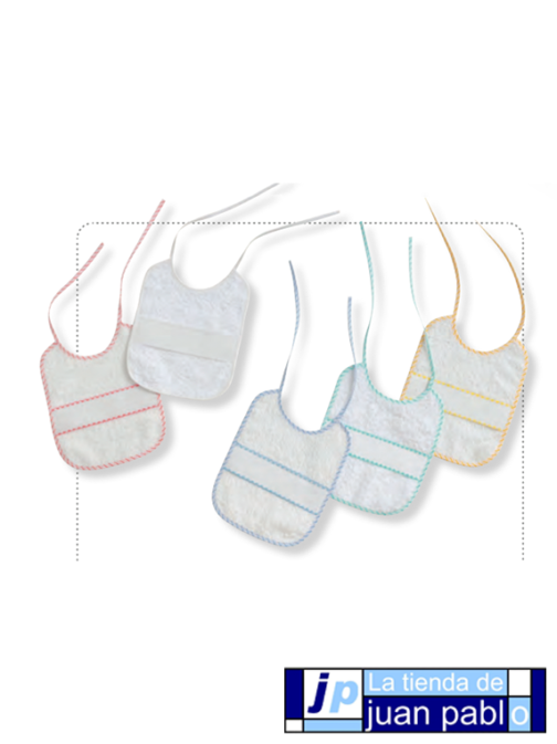 INTERBABY Babero Rizo para Punto de Cruz Mod. 40 - Imagen 2