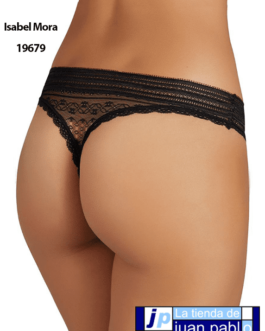 ISABEL MORA 19679 Tanga de Encaje