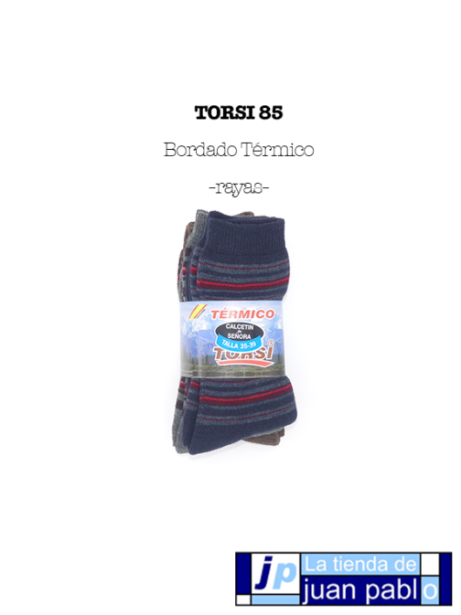 TORSI 85 Bordado y Liso Térmico  Pack 3 unidades - Imagen 6