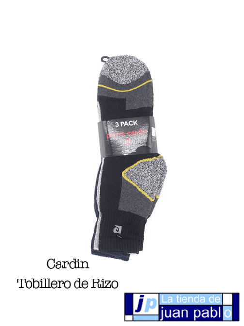 PIERRE CARDIN Calcetín Tobillero Rizo Pack 3