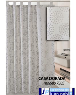 CASA DORADA Cortina para Ducha 140x180cm