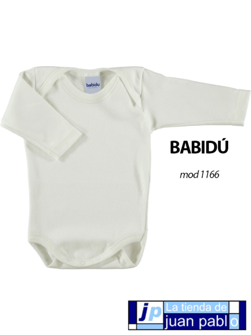 BABIDU 1166 Body Cuello Americano Manga Larga Invierno