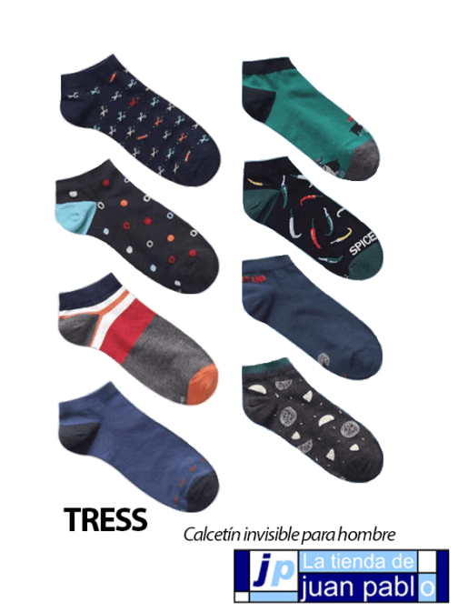 TRESS Calcetines Invisibles Hombre - Imagen 2