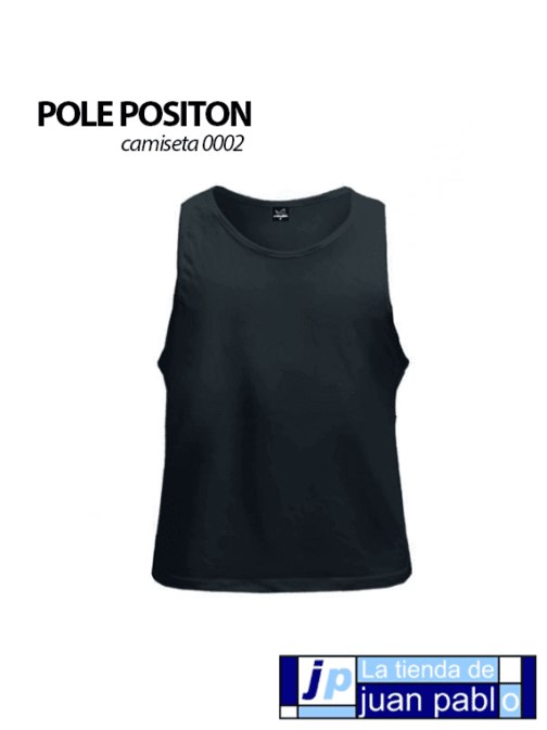 POLE POSITION 002 Camiseta Tirantes Tallas Especiales
