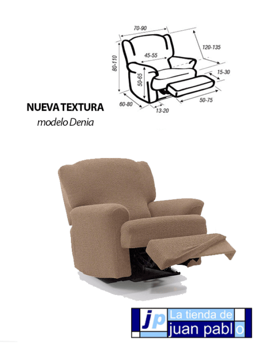 NUEVA TEXTURA Denia Funda Sillón Relax