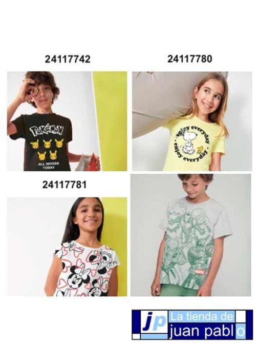 DISNEY Pijama juvenil verano