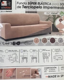 NUEVA TEXTURA Velvet Cojines , Pac-2 Sillas y Relax PJ